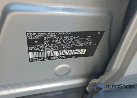 2013 Toyota Rav4 Xle from USA, damaged, VIN JTMWFREV0DD020653